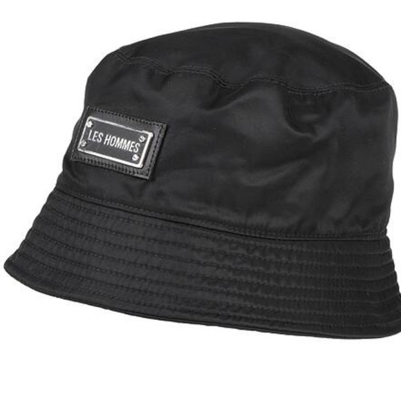 !!SOLD!! LES HOMMES Bucket Hat Black M - Picture 3 of 6